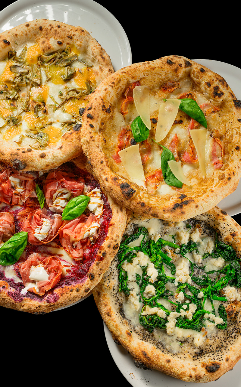 Pizza gourmet d'autore – i primi impasti di Claudio Fusco durante la formazione